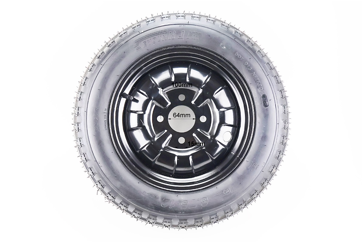 Колесо заднее (шина+диск) Cargo13 — изображение 3