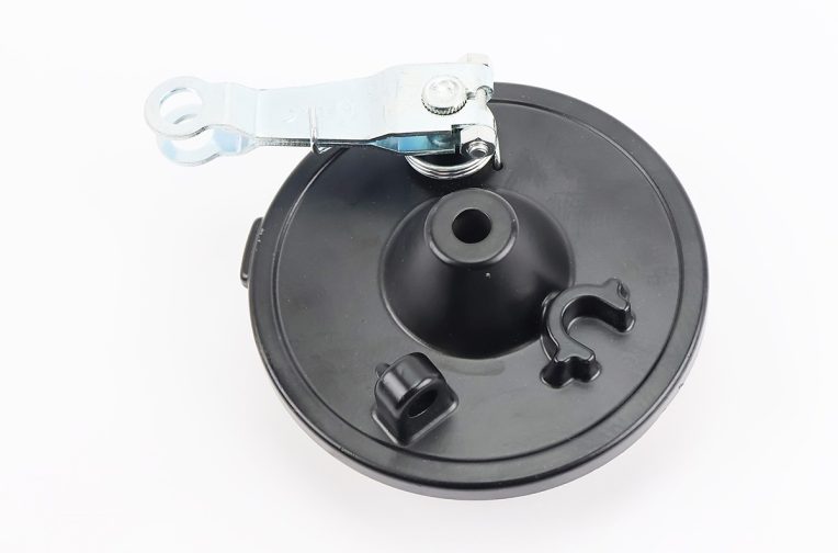 Кришка барабана гальмівного (перед) + колодки E-Delta