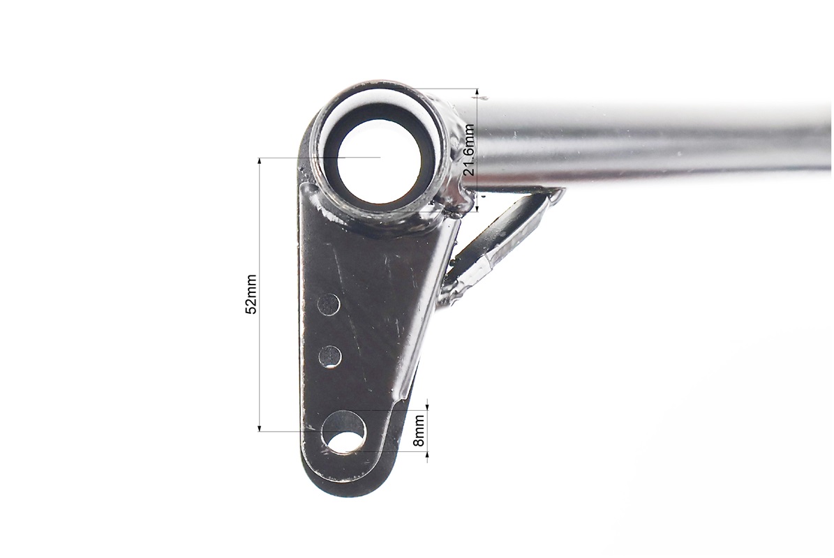 Педаль заднего тормоза в сборе с пружинами и крепежом TR-4 — изображение 4