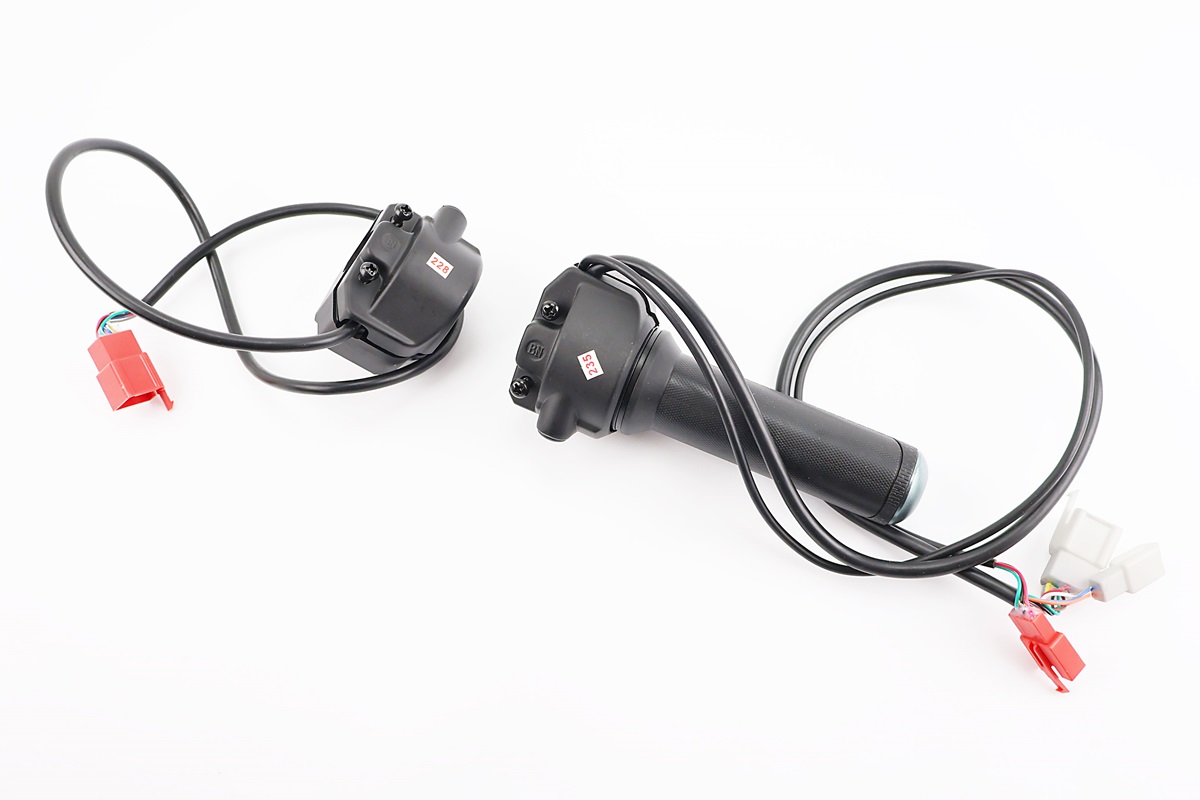 Ручки газу + перемикач Л+П к-кт CR-4 - Зображення 2