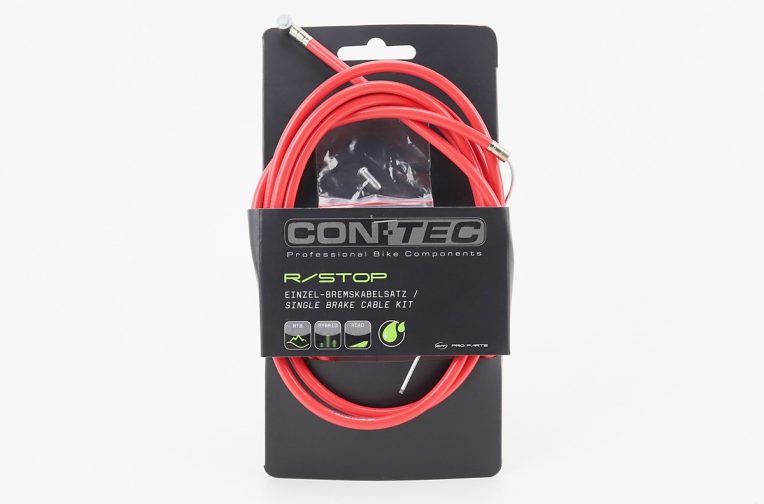 Трос заднего тормоза (трос 200см; кожух 182см), красный Kugoo M4/M4Pro (электросамокат)