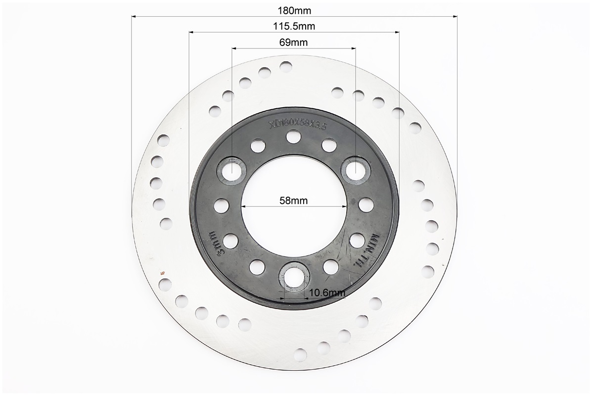 Гальмівний диск задній MAX тип 2 - Зображення 2