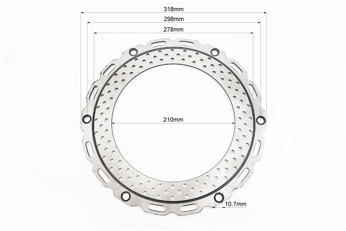 Тормозной диск передний MAX — изображение 2