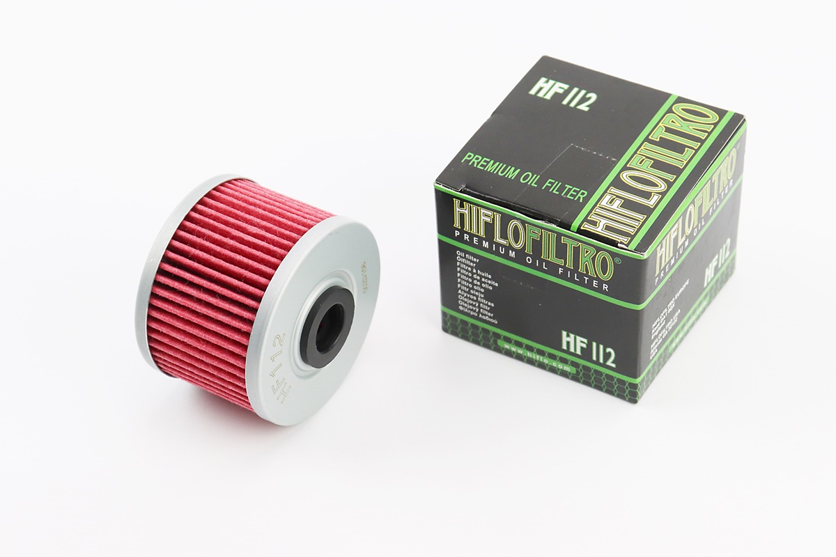 Фильтр-элемент масляный HF112 (50x38мм) Honda XR/CBX/XL/NX, Kawasaki KLX/KSR/KFX, Polaris 500 Predator/500 Outlaw/500 Predator, Suzuki DR-Z110 K3,K4,