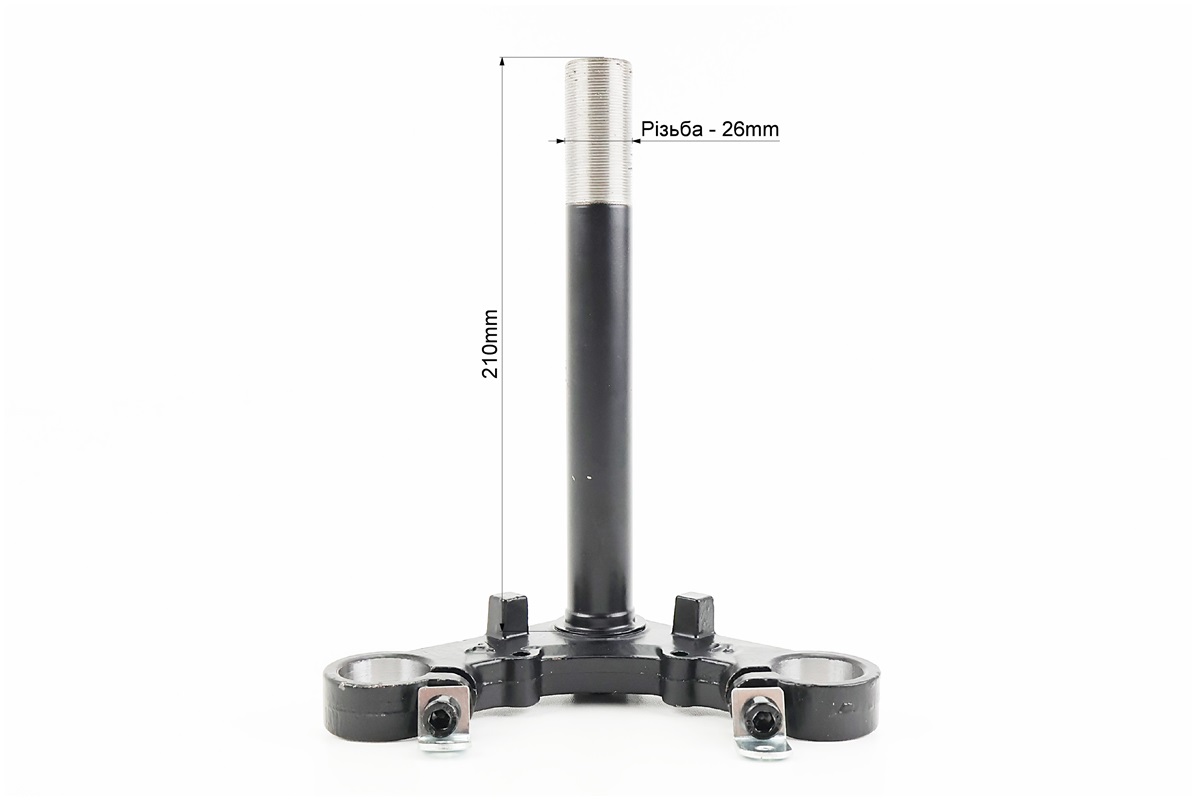 Вилка передня в зборі + траверси E-Delta - Зображення 3