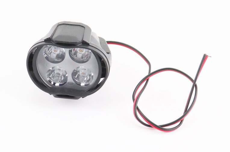 Фара додаткова світлодіодна вологозахисна – 4 LED з кріпленням, 65*50мм