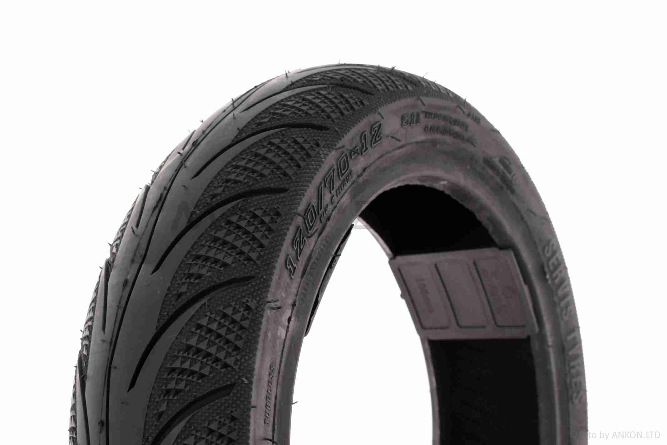 Покришка мото 12" 120/70-12 #STALLION TL дорожня "SERVIS" ПАКИСТАН