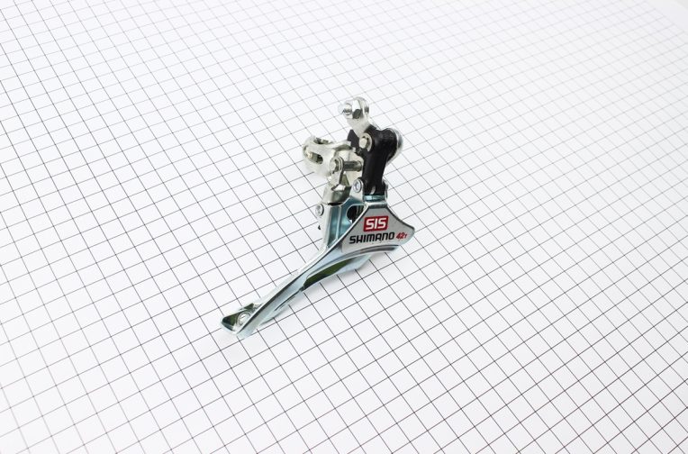 Перемикач ланцюга передній з нижньою тягою, кріпл. 28,6мм, під зірку 42T, хром FD-TY 10