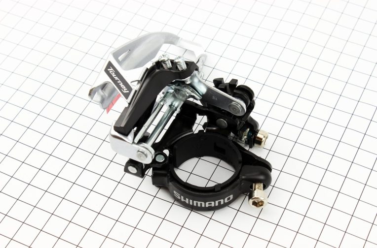 Перемикач ланцюга передній з універсальною тягою, кріпл. 34,9мм, під зірку 42Т, FD-TY700