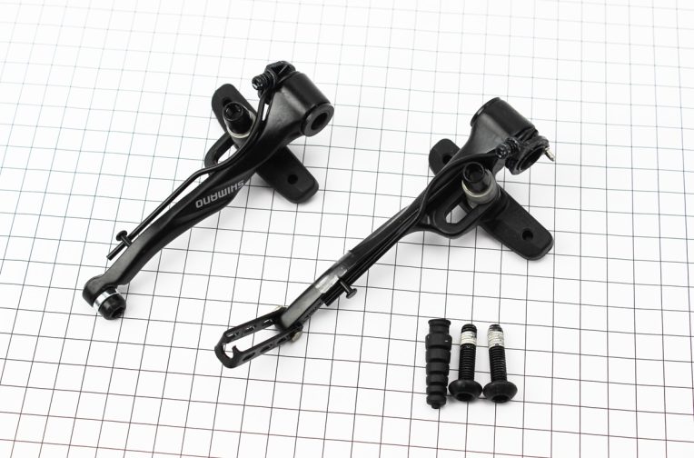 Гальмо V-brake 105мм (1 колесо), алюмінієве, чорне ALIVIO BR-T4000