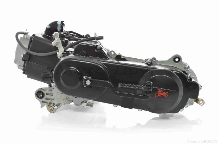 Двигатель  GY6 80cc  43cm, под два амортизатора, 110 колодка  “LIPAI”  (1P47QMD)