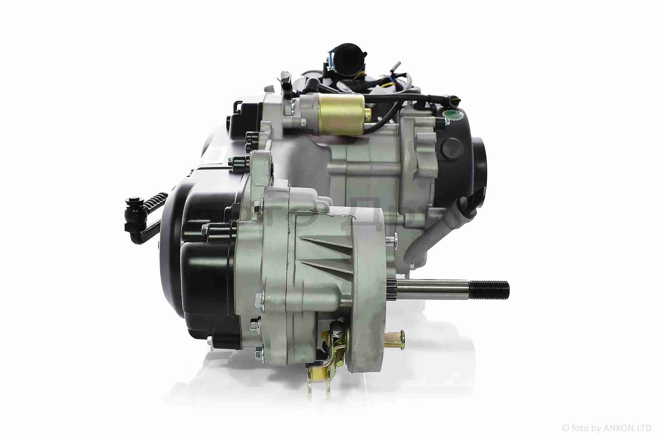 Двигатель GY6 80cc 43cm, под два амортизатора, 110 колодка "LIPAI" (1P47QMD) — изображение 3