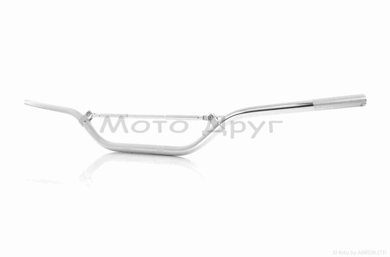 Кермо універсальне, стайлінгове  d-22, сіре  +перемичка