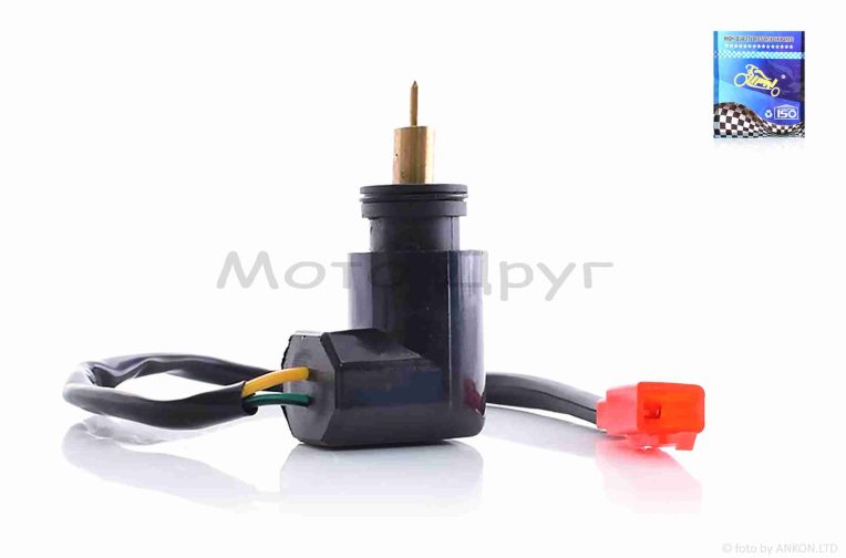 Електроклапан карбюратора  JOG 5BM, 4JP  “LIPAI”  (D-21, h-20, під китайський карбюратор)