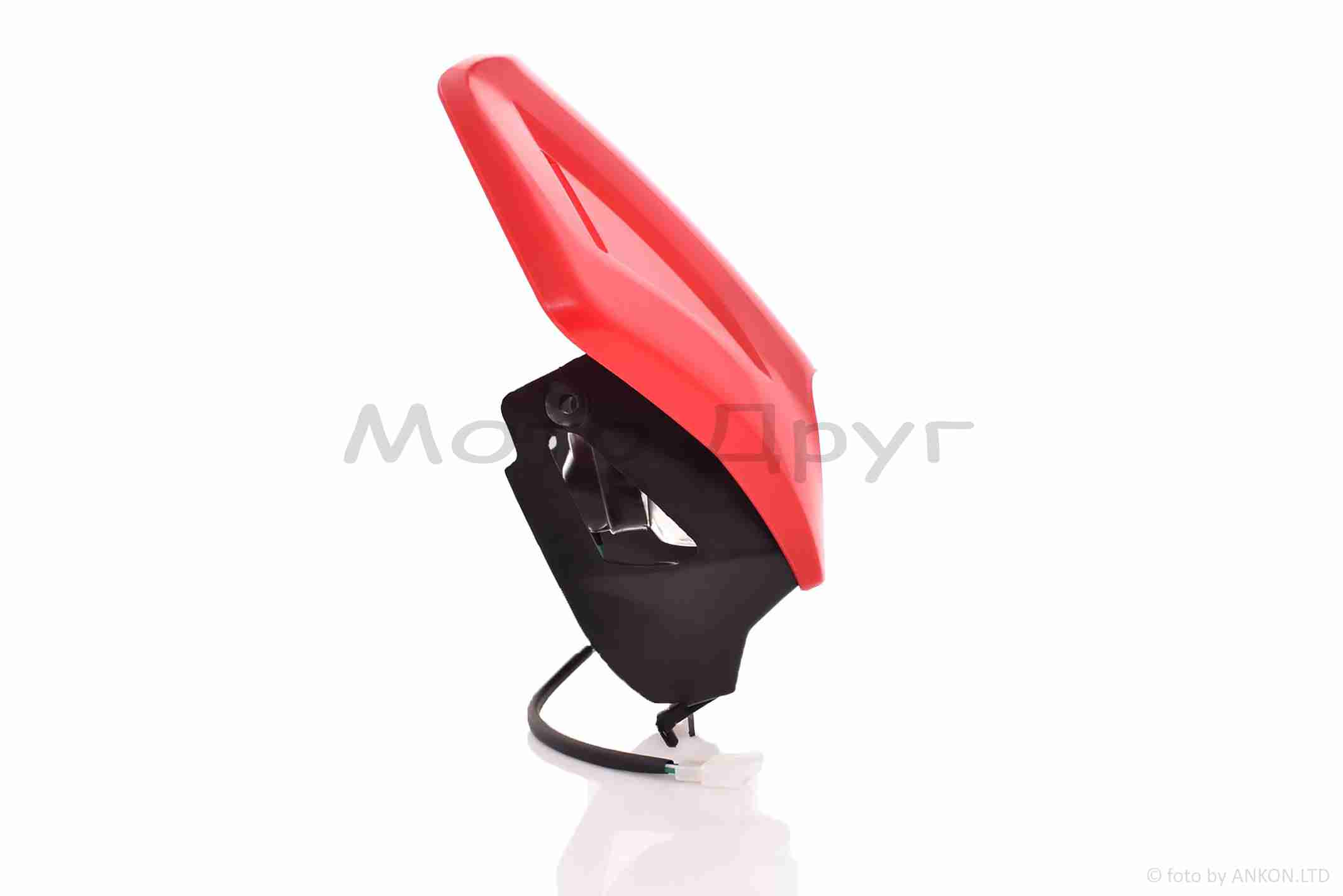 Обтічник з фарою GXT200 (GENESIS) червоний (35/35W) - Зображення 2