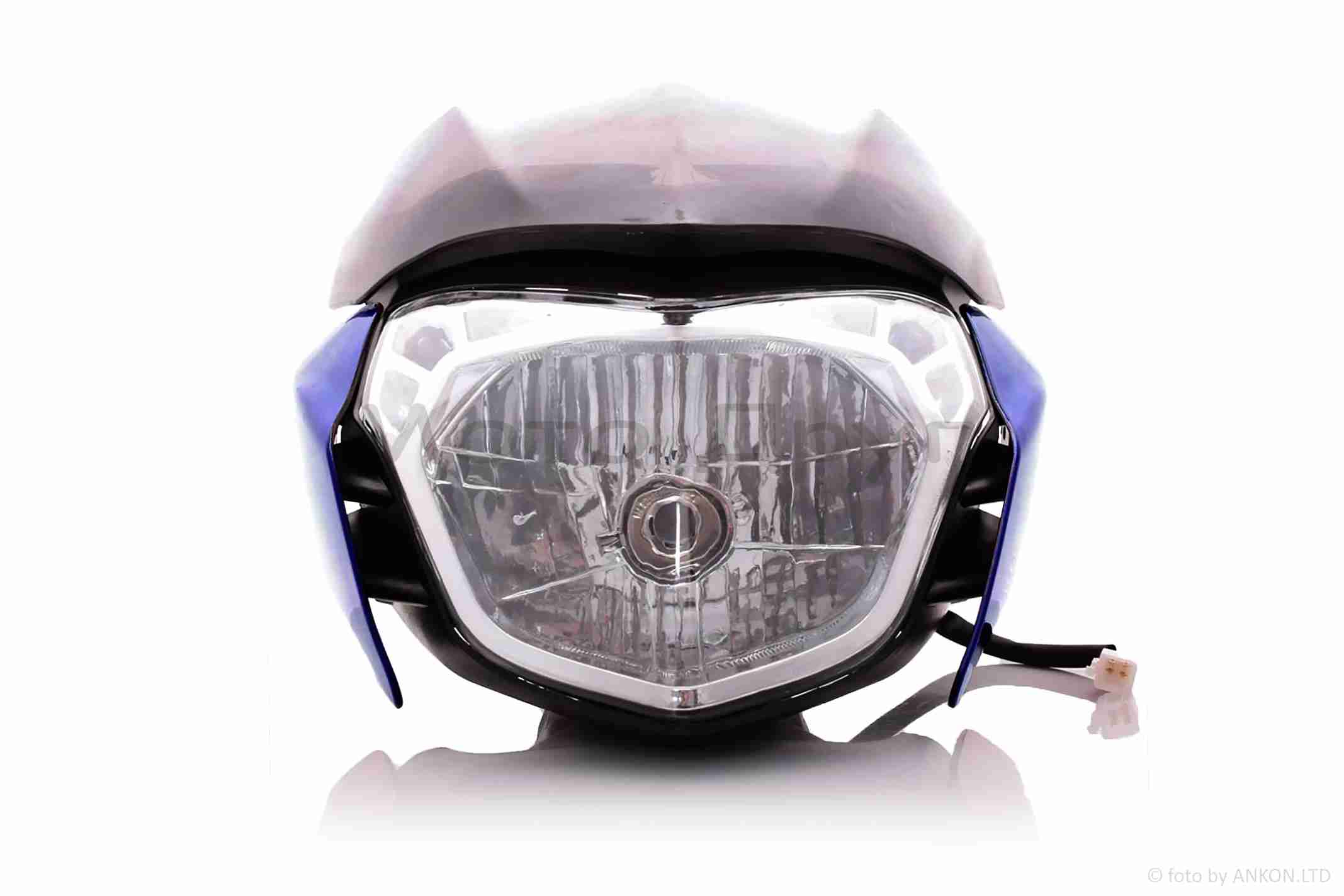 Обтічник з фарою BAJAJ PULSAR 135 синій