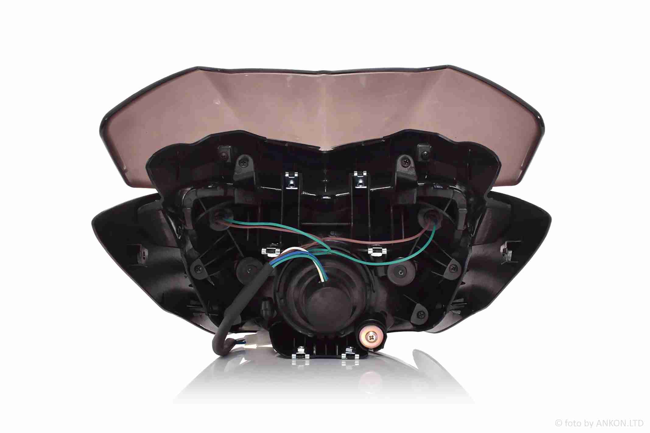 Обтічник з фарою BAJAJ PULSAR 135 синій - Зображення 2