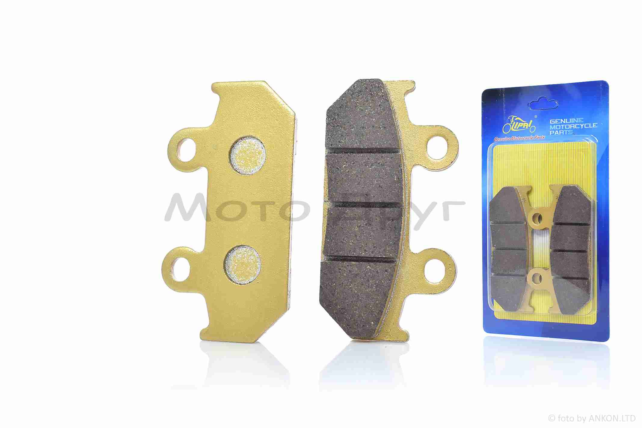 Колодки тормозные (диск) Honda CBR250F/500F "LIPAI" (GOLD)