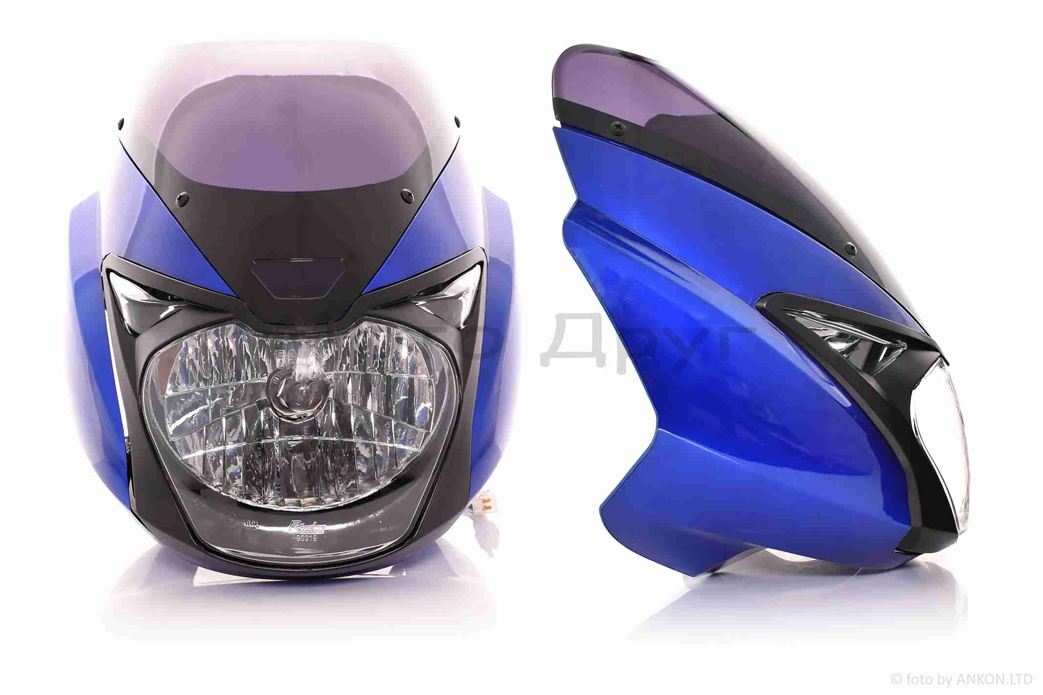 Обтічник з фарою BAJAJ PULSAR 180 синій