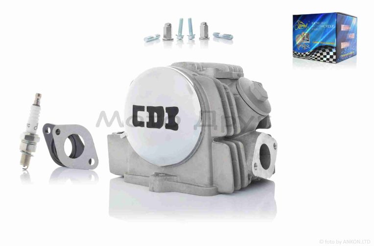 Головка циліндра 152FMI TTR125 D52.4, d20/23 у зборі #PRO “LIPAI”