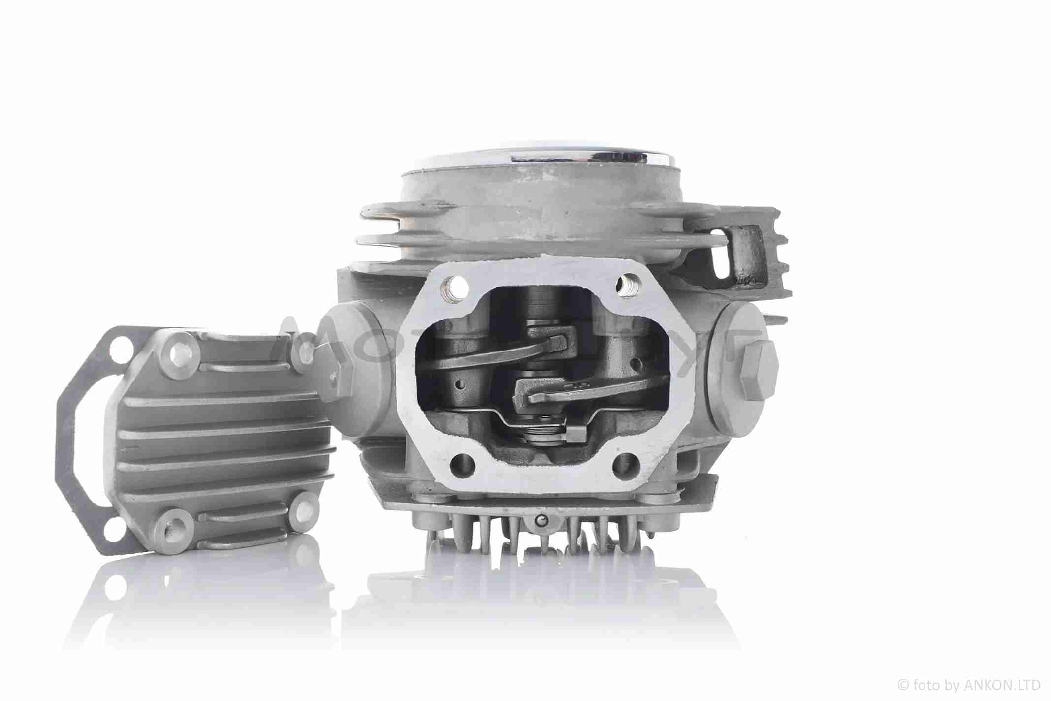 Головка циліндра 152FMI TTR125 D52.4, d20/23 у зборі #PRO "LIPAI" - Зображення 4