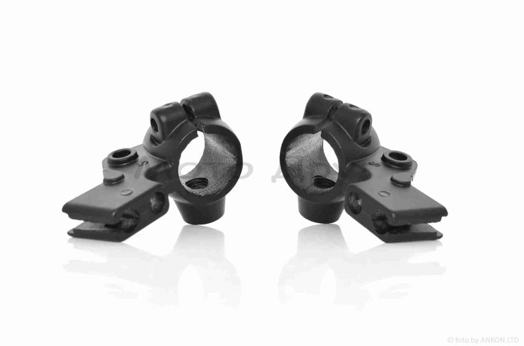 Затискачі керма для фіксації дзеркал і ручок D10, D21мм “JD”