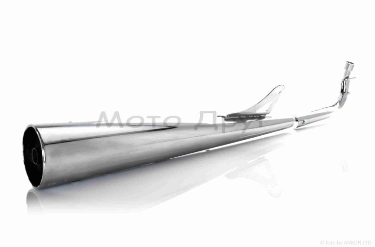 Глушник Delta, Alpha 110/125 хром “LIPAI”