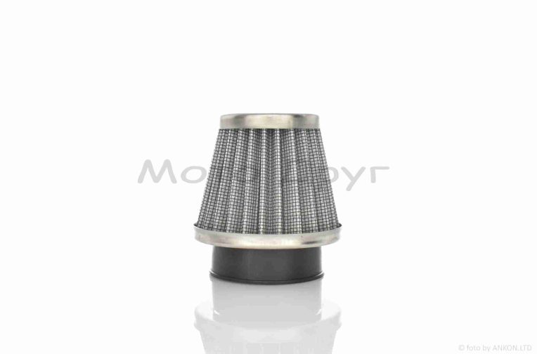 Фильтр воздушный (нулевик) d28/35/42/48/50 прямой, открытый #2200 (серый)