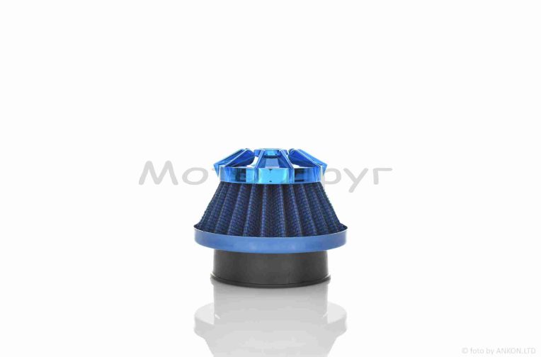 Фильтр воздушный (нулевик) d28/35/42/48/50 прямой, открытый #2202 (синий)