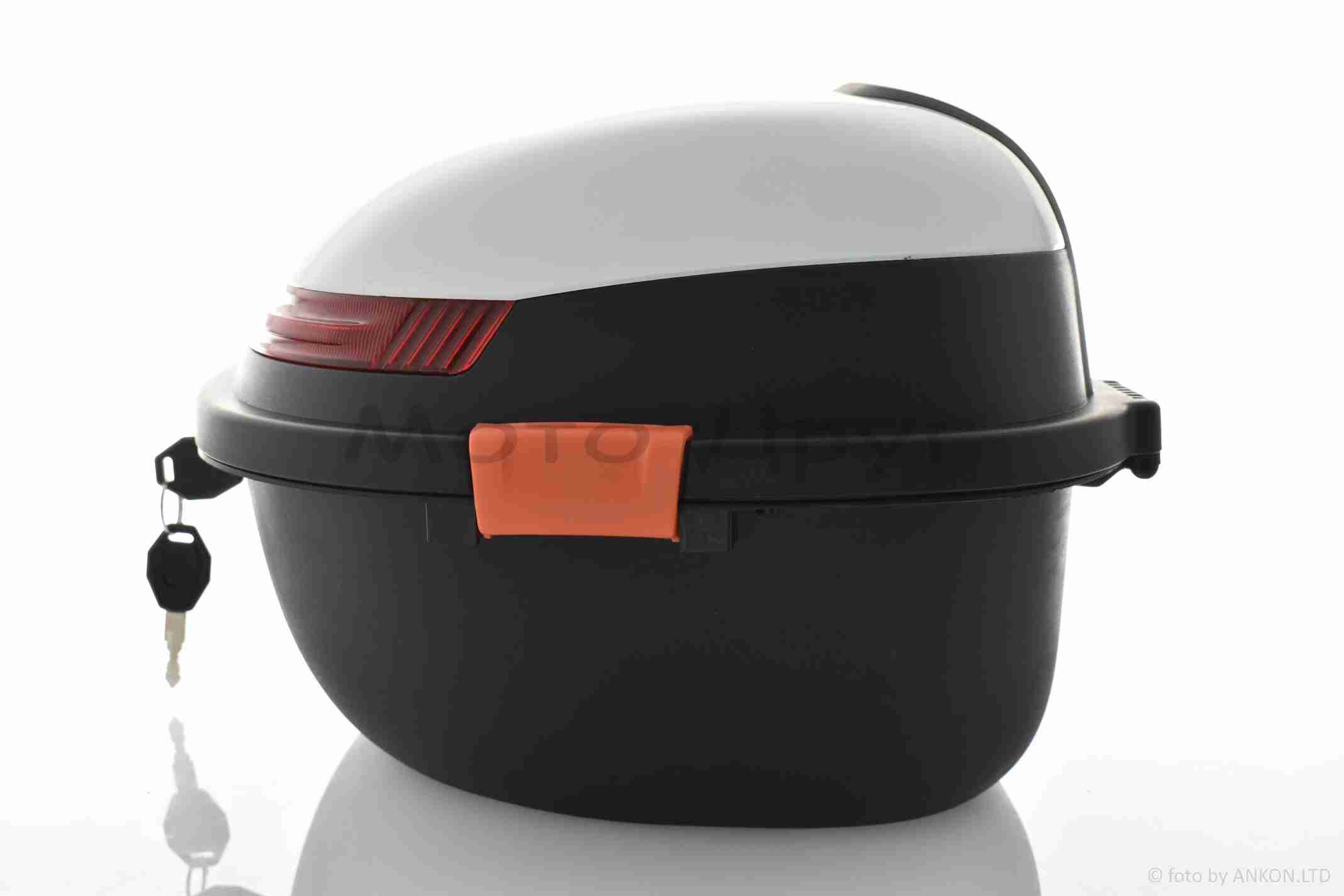 Кофр 28L 360*280*240mm #HP007 "LIPAI" (білий глянсовий) - Зображення 2