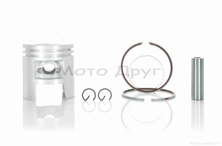 Поршень к-кт AD50, LETS 65cc STD 44.00 “CHARMO” ТАЙВАНЬ