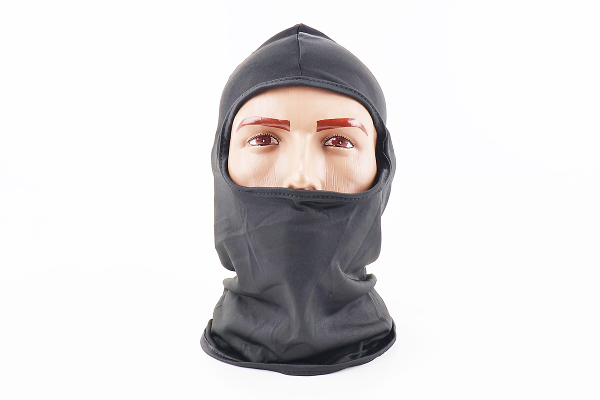 Подшлемник летний (балаклава) "Alpinestars" Чёрный, тип 1 — изображение 2