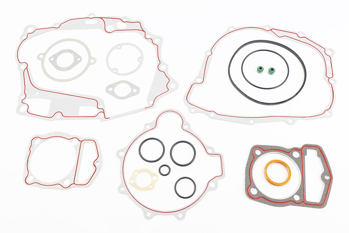 Прокладки двигуна CB-250cc 67,0мм, к-кт 18 деталей (червона нитка)