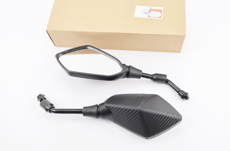 Дзеркала к-кт на мотоцикл “призма” карбон, м10 (ССС – знак якості)