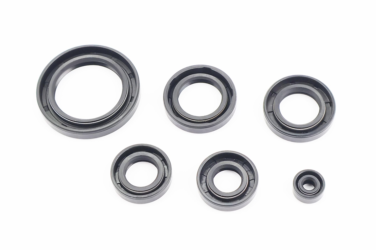 Сальники к-кт 6шт (6,5x14,5x7; 14x28x7; 16x28x7; 20x34x7; 22x35x7; 34x50x7) двигуна, CB/CG - Зображення 2