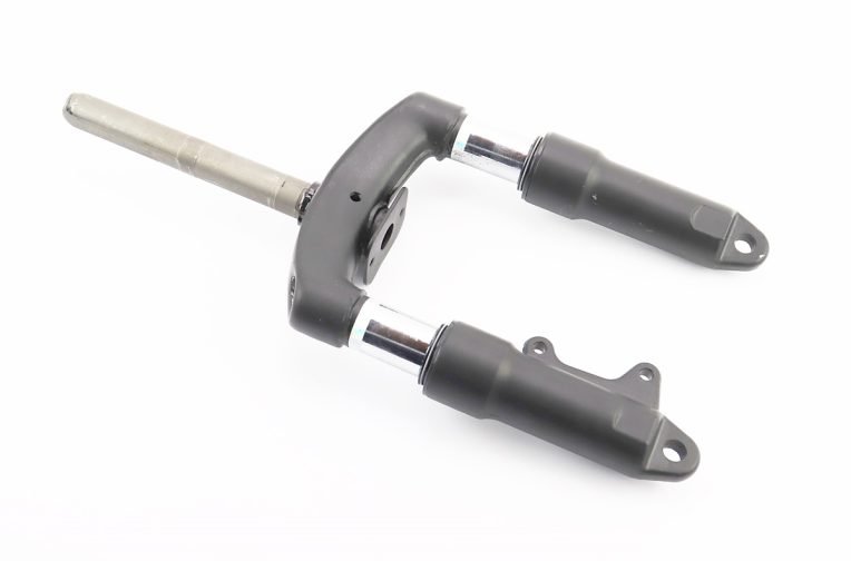 Вилка 10″ амортизационная, под Disk-brake, чёрная Т4 (электросамокат)