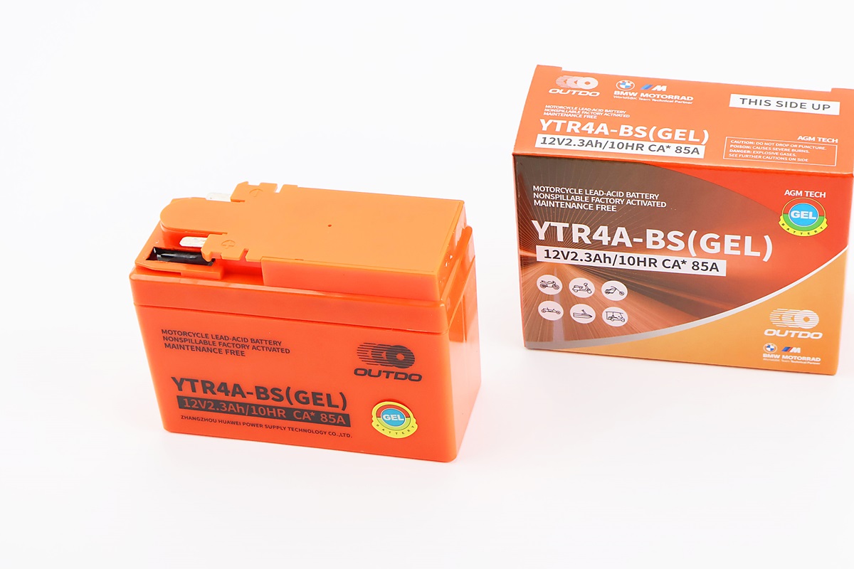 Акумулятор 12V2,3Ah YTR4A-BS GEL (L115*W49*H85mm) "таблетка-Honda"