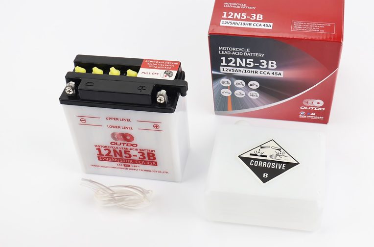 Аккумулятор 12V5Ah 12N5-3B кислотный (L120*W60*H130mm) “Active”