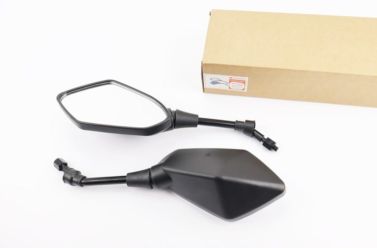 Дзеркала к-кт на мотоцикл “призма” чорний, м8 (ССС – знак якості)