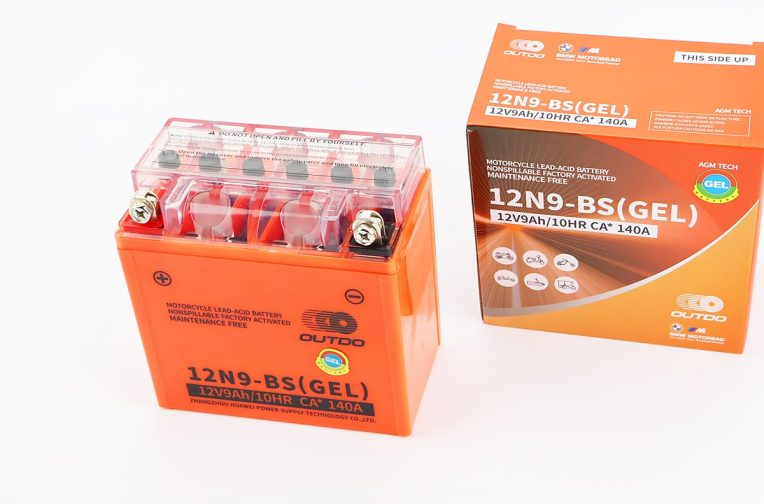 Аккумулятор 12V9Ah 12N9-BS GEL (L135*W75*H135mm) “МОТО”