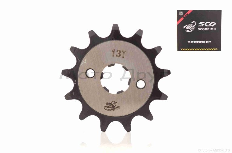 Звезда трансмиссии передняя  Lifan  520-13T  “SCORPION”