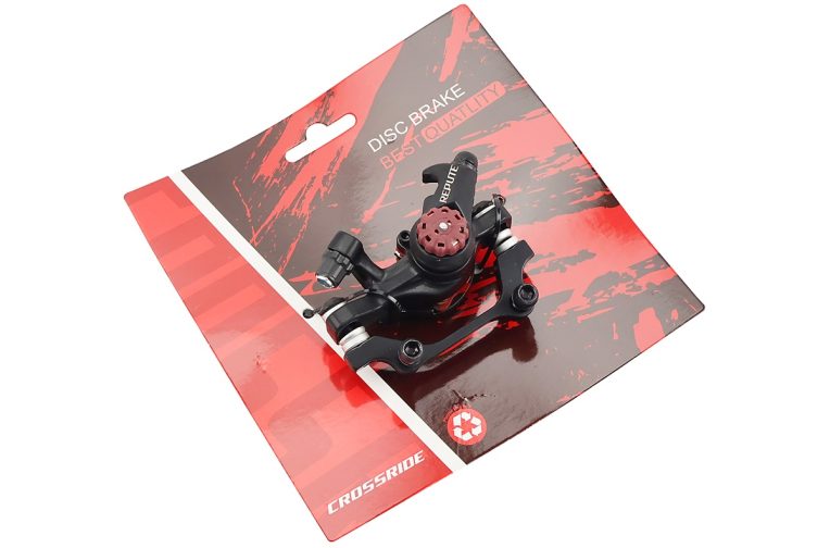 Гальмівний супорт задній (F180/R160мм), чорний DSC-730R