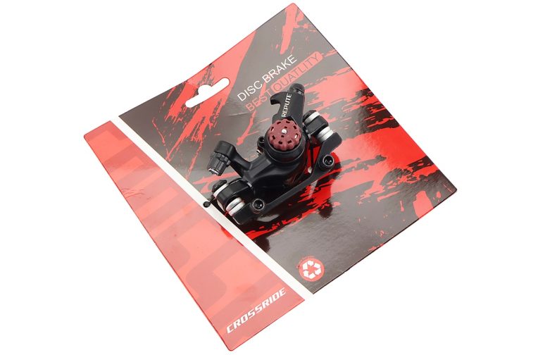 Гальмівний супорт передній (F160/R140мм), чорний DSC-730F