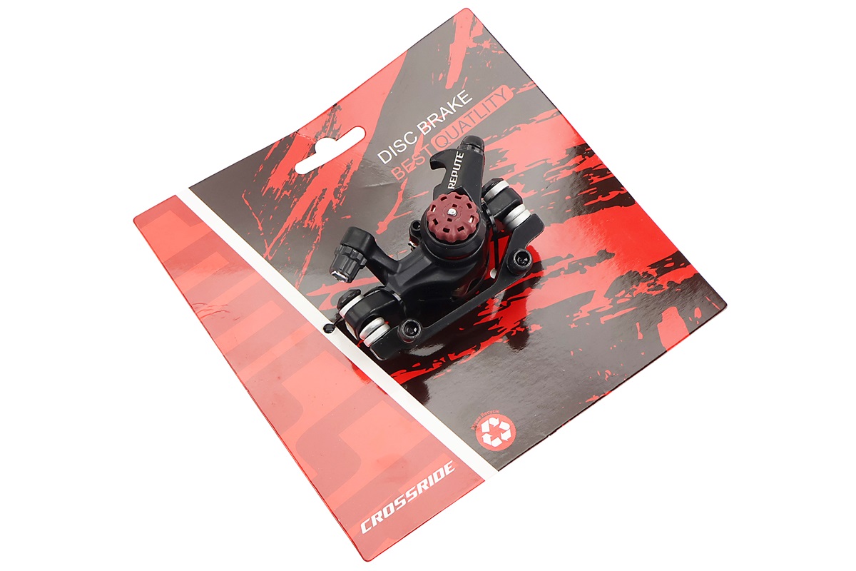 Гальмівний супорт передній (F160/R140мм), чорний DSC-730F