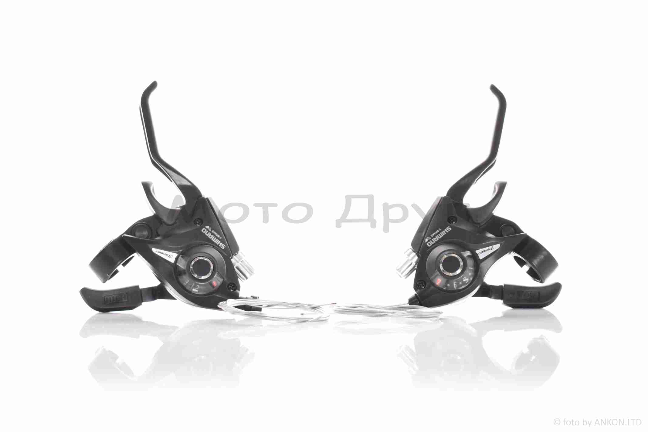 Перемикачі швидкостей (моноблоки) вело 7/3 швидкостей #XW-1-013