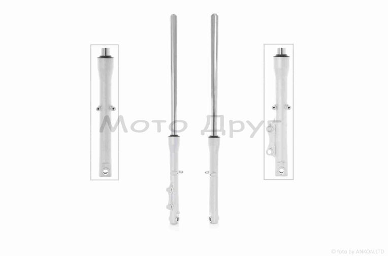 Амортизатори передні (пір`я) ZS125/150 диск, гідравлічні d31 “LIPAI”