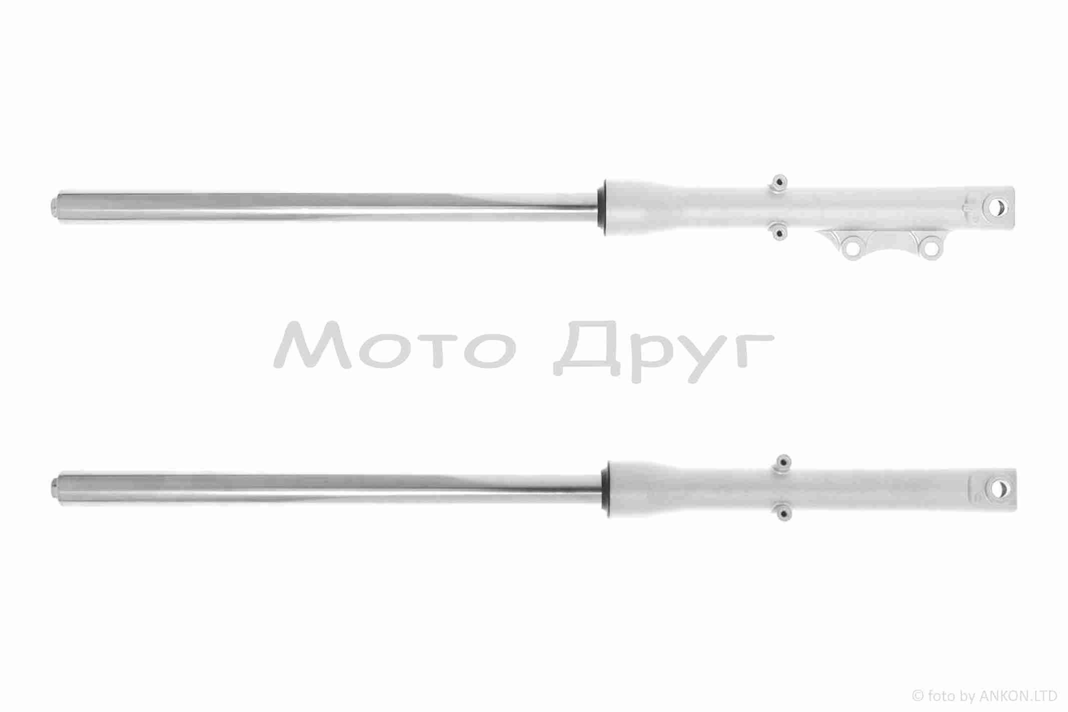 Амортизатори передні (пір`я) ZS125/150 диск, гідравлічні d31 "LIPAI" - Зображення 3