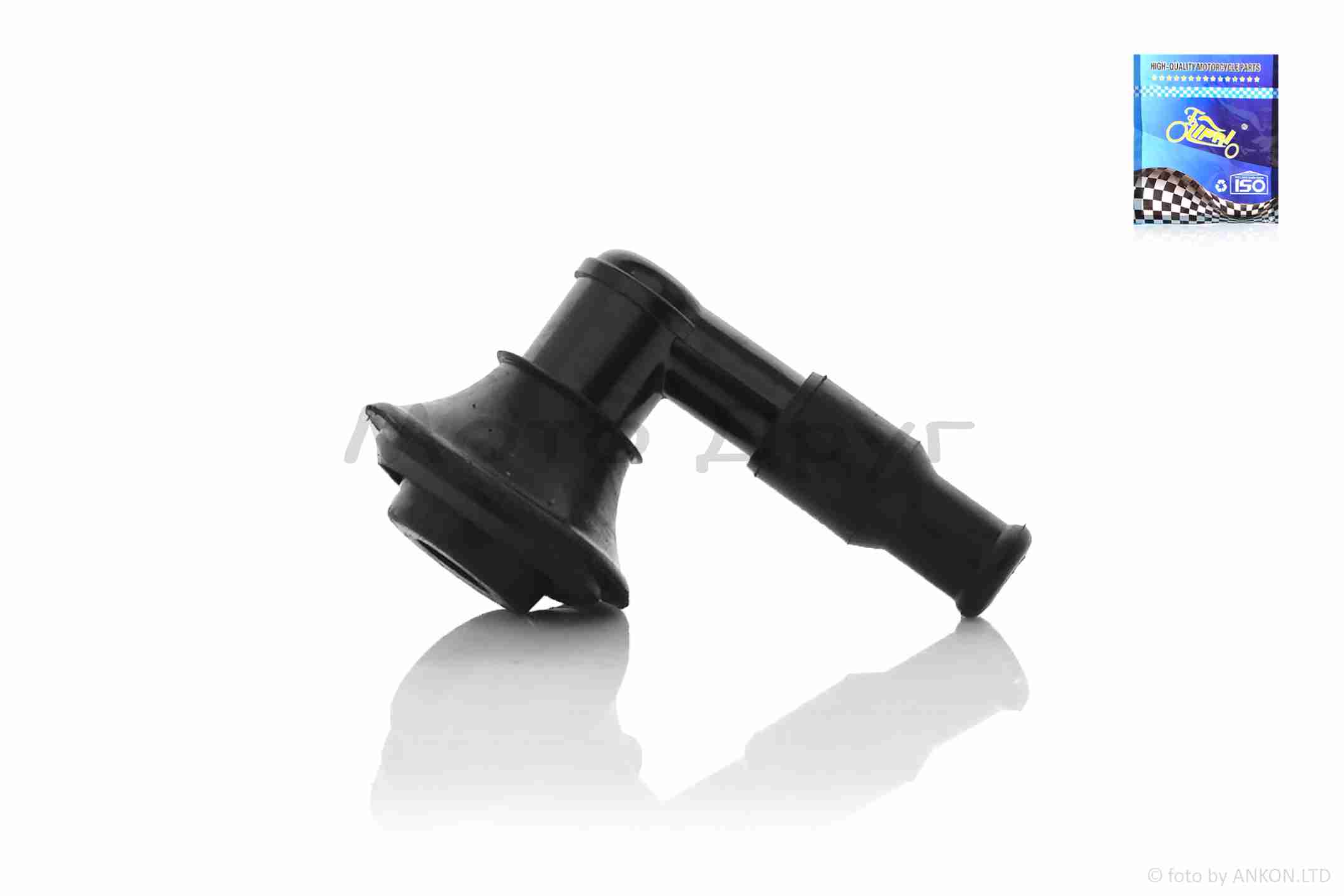 Свічник 2T скутери кут 90, зі спідницею (під оригінал) "LIPAI"