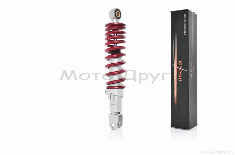 Амортизатор задній  Suzuki  регульований  270mm червоний  “KIYOSHI”