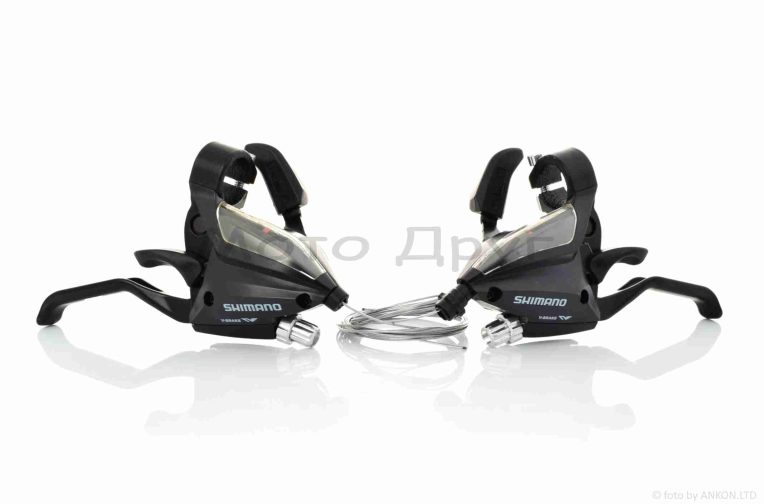 Перемикачі швидкостей (моноблоки) вело  7/3 швидкостей  “SHMN V-brake”  #ST-EF500/XMN-019